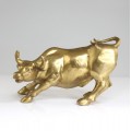 statueta Wall Street Bull - alama turnata si cizelata